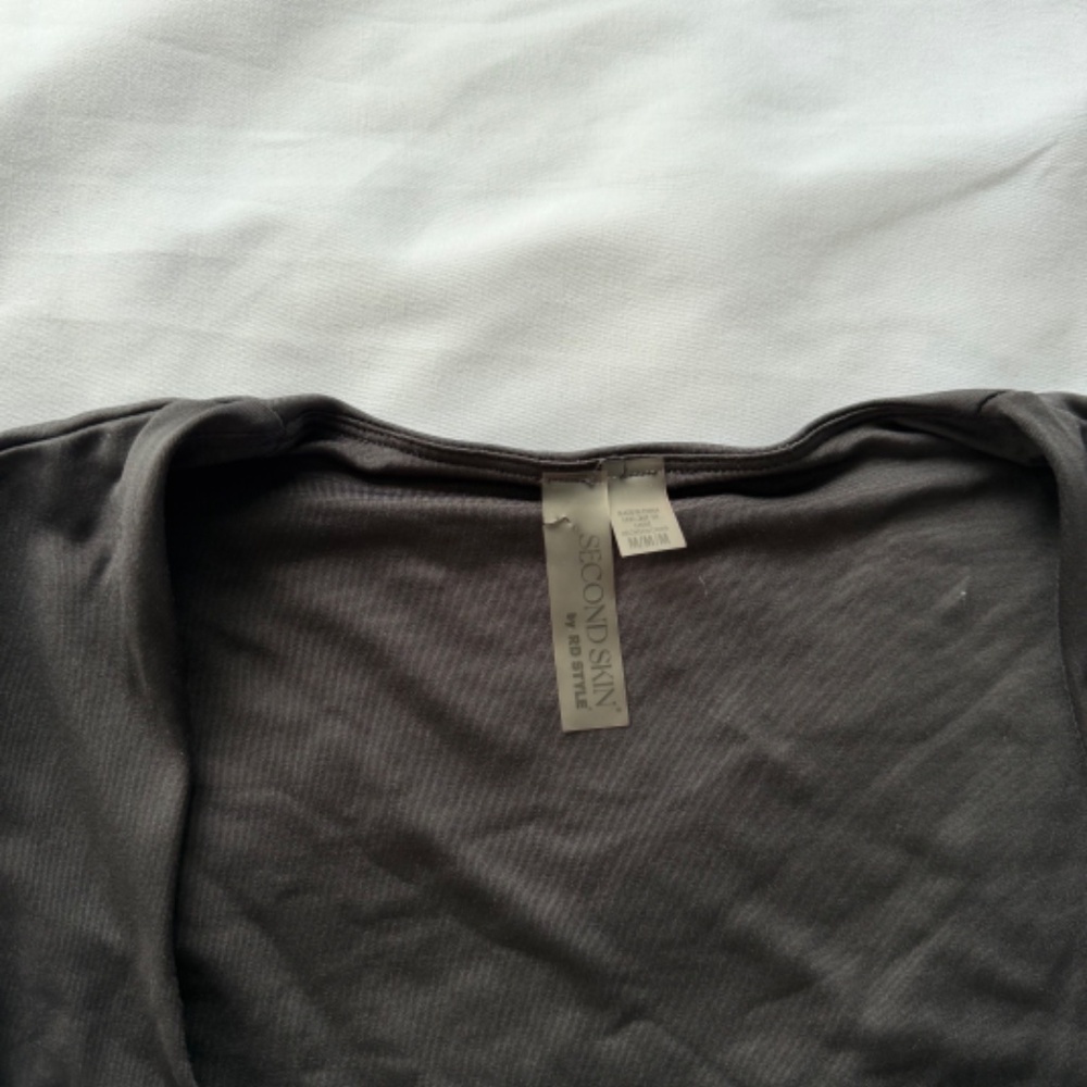 Second Skin By RD Style black bodysuit - Picture 2 of 2